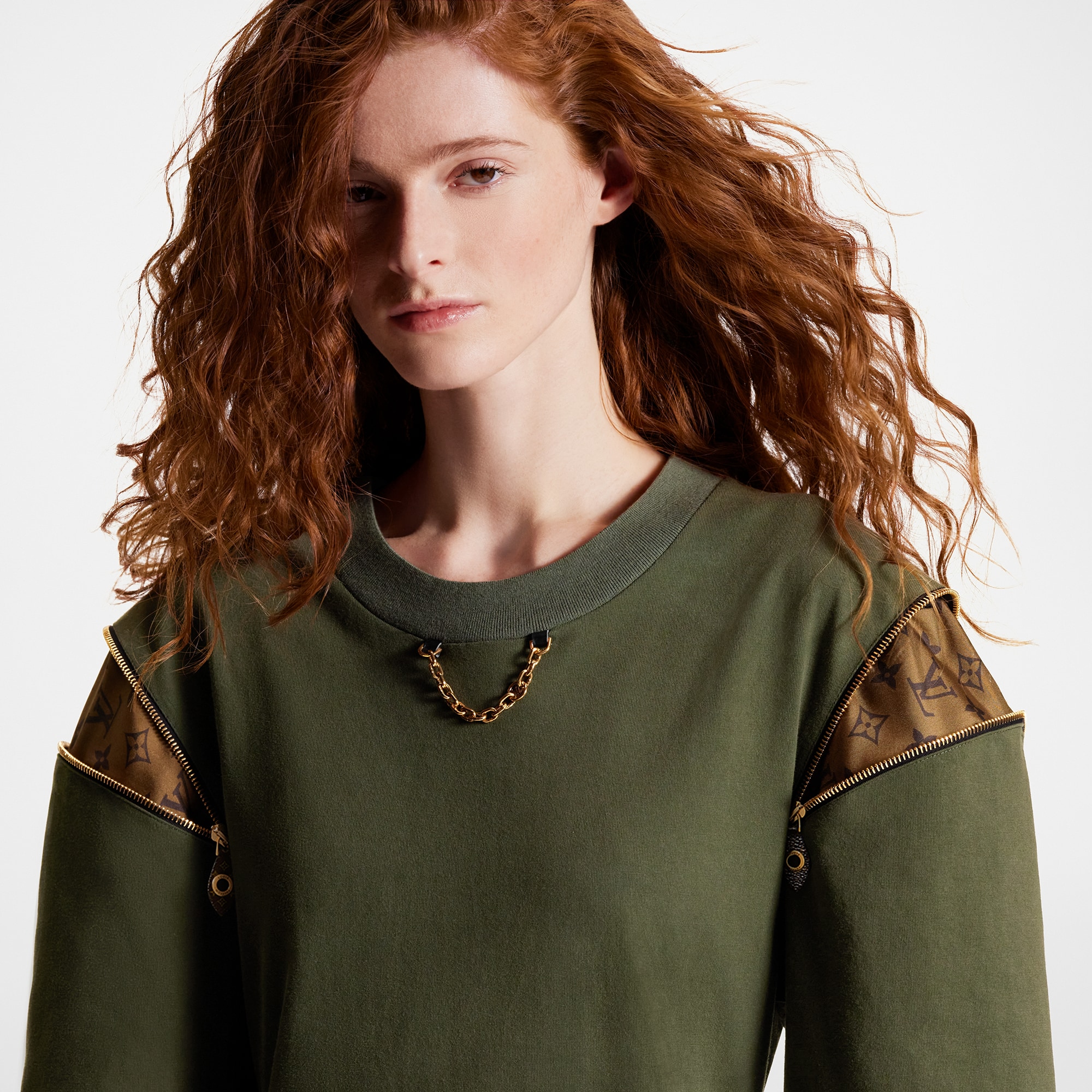 LOUIS VUITTON ルイヴィトン ジッパースリーブ Tシャツ